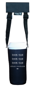 Attitude of Gratitude -  Swinging Cup and Bottle Holder