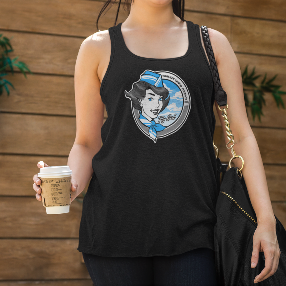 Fly Girl - Women's Racerback Tank